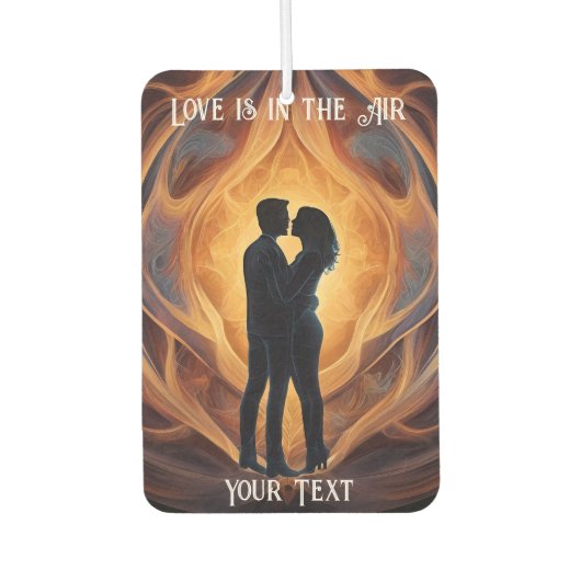 Liefde zit in de lucht luchtverfrisser (Voorkant)