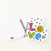 Liefde zit in de lucht notitieboek (Binnen)