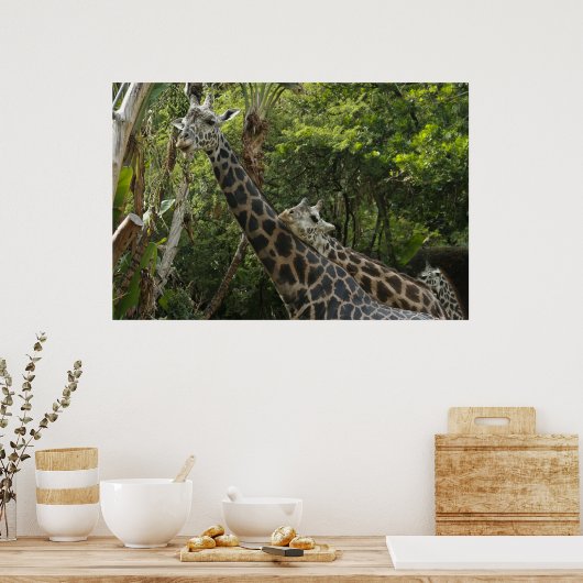 Liefde zit in de lucht poster (Keuken)