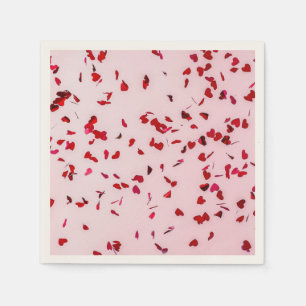 Liefde zit in de lucht servetten