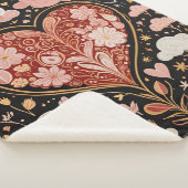 Liefde zit in de lucht sherpa deken (3/4)