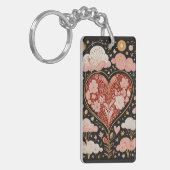 Liefde zit in de lucht sleutelhanger (Voorkant Links)