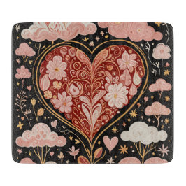 Liefde zit in de lucht snijplank