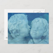 Liefde zit in de lucht, Stone Angels Kissus Briefkaart (Voorkant / Achterkant)