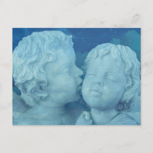Liefde zit in de lucht,  Stone Angels Kissus Briefkaart