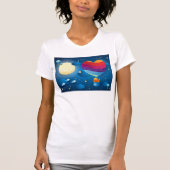 Liefde zit in de lucht t-shirt (Voorkant)