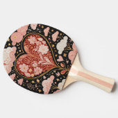 Liefde zit in de lucht tafeltennisbatje (Zijkant)