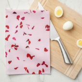 Liefde zit in de lucht theedoek (Quarter Fold)