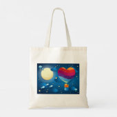 Liefde zit in de lucht tote bag (Achterkant)