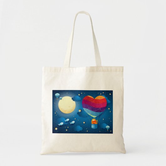 Liefde zit in de lucht tote bag (Voorkant)