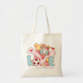 Liefde zit in de lucht tote bag (Voorkant)