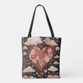 Liefde zit in de lucht tote bag (Achterkant)