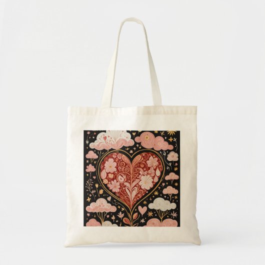 Liefde zit in de lucht tote bag (Voorkant)