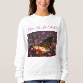 Liefde zit in de lucht trui (Voorkant)