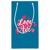 Liefde zit in de lucht Valentijnsdag | Cadeautasje (Achterkant)