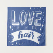 Liefde zit in de lucht wandkleed (Voorkant)