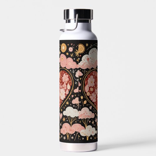 Liefde zit in de lucht waterfles (Rechts)