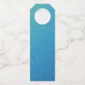 Liefde zit in de luchtballonnen. flessenhanger (Achterkant)