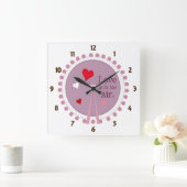Liefde zit in de luchtmuur klok (Huis)