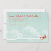 Liefde zit in de uitnodiging van de lucht (Voorkant)