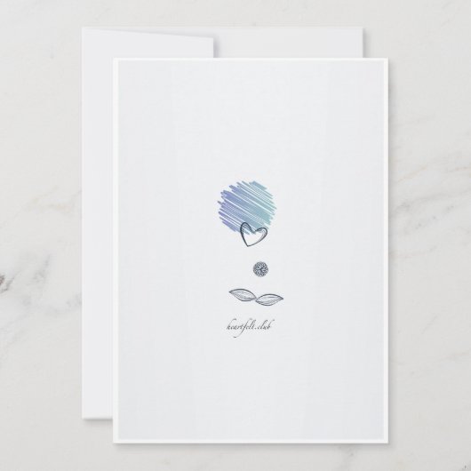 Liefde zit in de uitnodiging van de lucht (Achterkant)