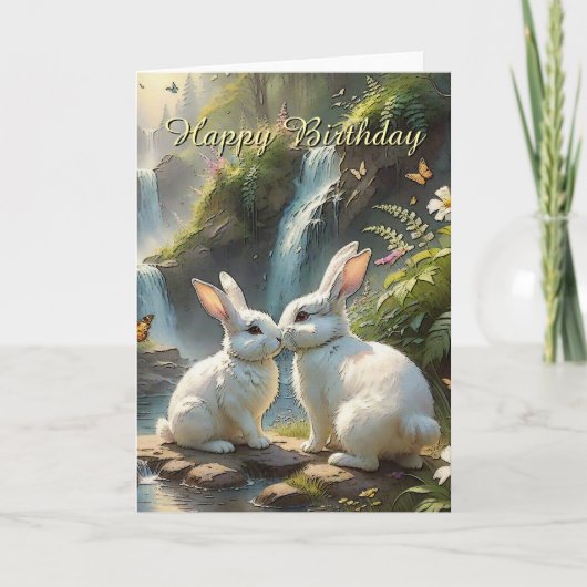 Liefde zit in de vacht kaart (Voorkant)