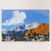 Liefde zit in de wolken... Poster Legpuzzel (Horizontaal)