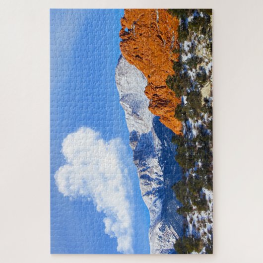 Liefde zit in de wolken... Poster Legpuzzel (Verticaal)