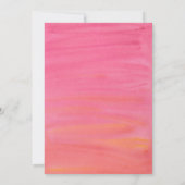 Liefde zit in Full Bloom Waterverf Shower Kaarten (Achterkant)