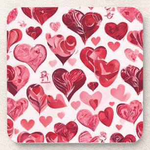 Liefde zit in het Air-heart design Bier Onderzetter