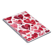 Liefde zit in het Air-heart design Notitieboek (Rechterzijde)