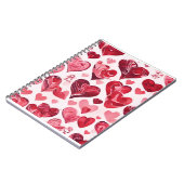 Liefde zit in het Air-heart design Notitieboek (Linkerzijde)
