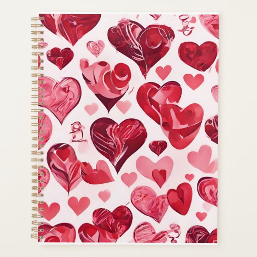 Liefde zit in het Air-heart design Planner (Voorkant)