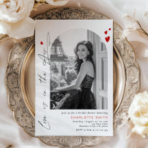 Liefde zit in het Air Minimalist Photo Vrijgezelle