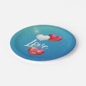 Liefde zit in het Bord van het luchtballonpapier v (Gekanteld)