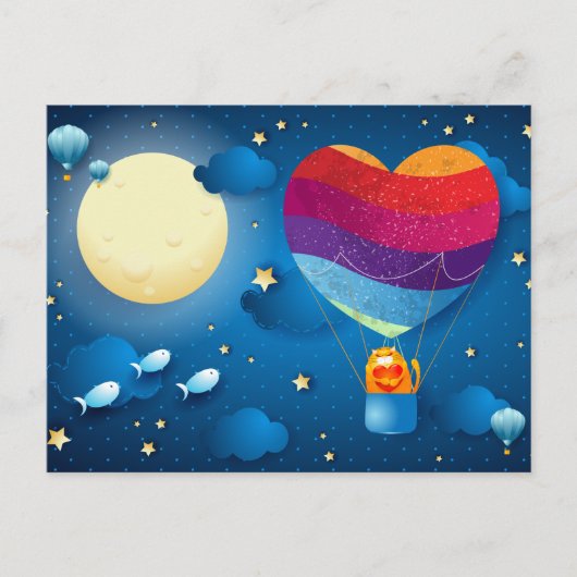 Liefde zit in het briefkaart (Voorkant)