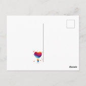 Liefde zit in het briefkaart (Achterkant)