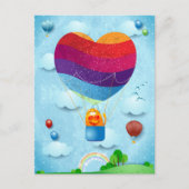 Liefde zit in het briefkaart (Voorkant)