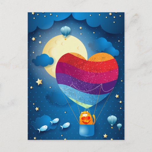 Liefde zit in het briefkaart (Voorkant)