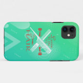 Liefde zit in het haar. Case-Mate iPhone case (Achterkant (horizontaal))
