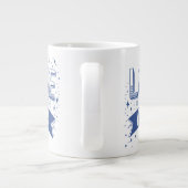 Liefde Zit In Het Haar Grote Koffiekop (Achterkant)