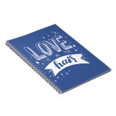 Liefde Zit In Het Haar Notitieboek (Rechterzijde)