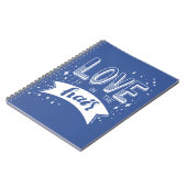Liefde Zit In Het Haar Notitieboek (Linkerzijde)