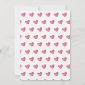 Liefde zit in het hart Vrijgezellenfeest van de lu Kaart (Achterkant)