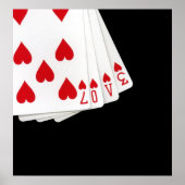 Liefde zit in het Kaart Poster (Voorkant)