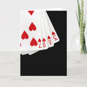 Liefde zit in het Kaart Wenskaart