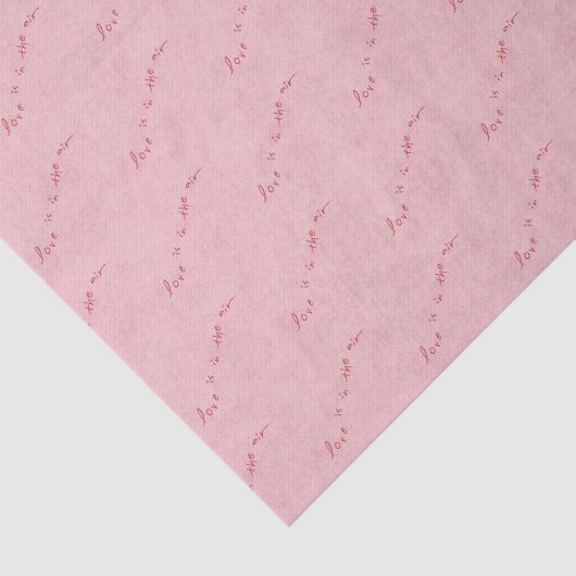 Liefde zit in het luchtzakpapier tissuepapier (Detail)