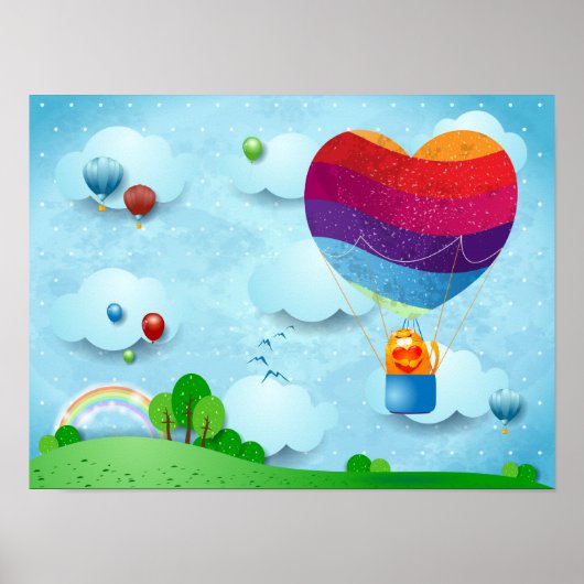 Liefde zit in het poster (Voorkant)