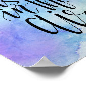 Liefde zit in het Poster van de lucht (Hoek)