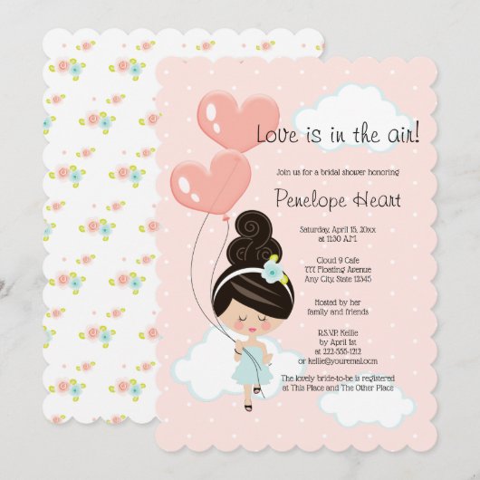 Liefde zit in het Vrijgezellenfeest Aziatisch op d Kaart (Voorkant / Achterkant)